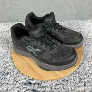 Kuru Quantum 2.0 Sneakers Women's 7.5 M Jet Black-Slate Gray Comfort Gym Walking